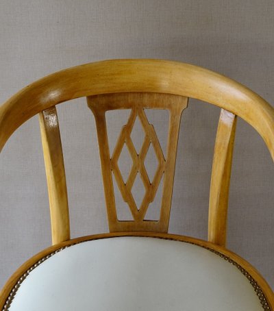Poltrona Thonet in pelle N° A969 F, 1930 circa, Art déco