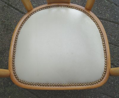Poltrona Thonet in pelle N° A969 F, 1930 circa, Art déco