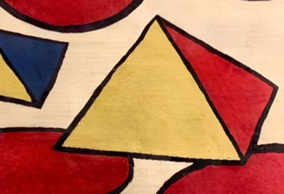 Contemporary Carpet After Calder 250x200 cm