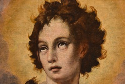 Johannes der Täufer, Florentiner Maler XVI-XVII Jahrhundert