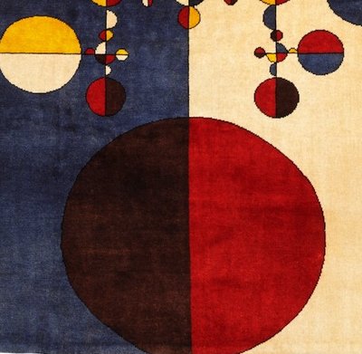 Contemporary rug by Gabriel Orozco 210x200 cm