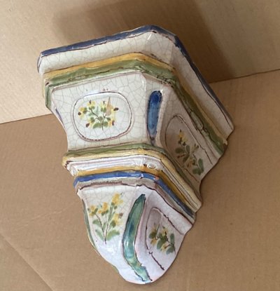 18th century earthenware console