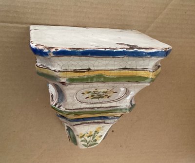 18th century earthenware console