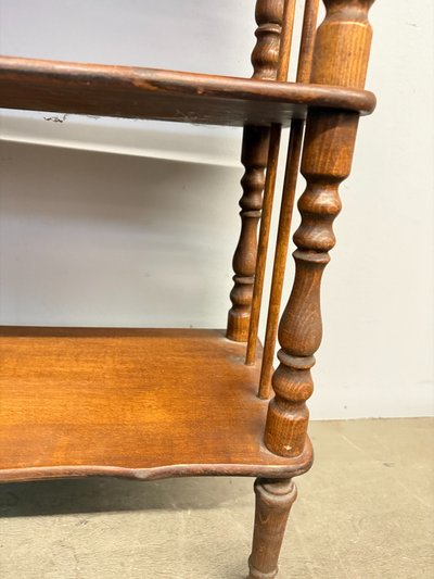 Ancienne bibliothèque ouverte du 20ème siècle, 90x77x30cm