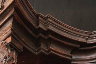 Grande libreria in rovere, Luigi XV, riutilizzata dal XVIII secolo
