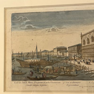 Venice, optical view, 18th century