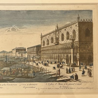 Venice, optical view, 18th century