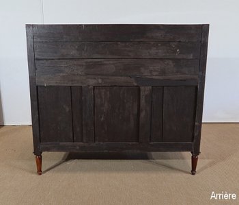  Commode Scriban Louis XVI en Acajou et Bois précieux – XVIIIe 