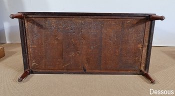  Commode Scriban Louis XVI en Acajou et Bois précieux – XVIIIe 