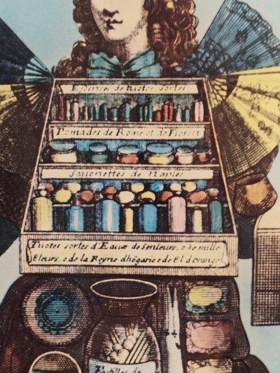 Calendrier perpétuel de Gerrer  sur le thème du parfum