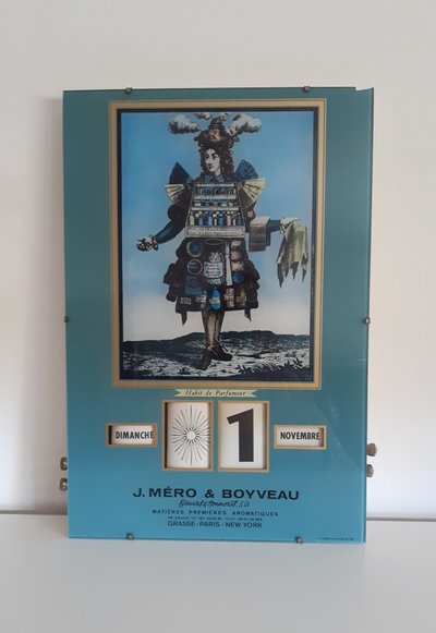 Calendrier perpétuel de Gerrer  sur le thème du parfum
