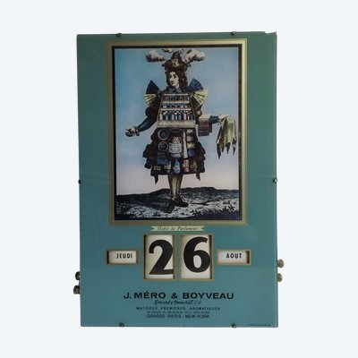 Calendrier perpétuel de Gerrer  sur le thème du parfum