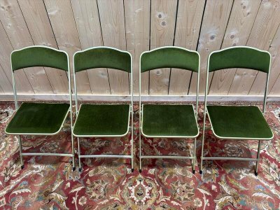 4 chaises DMA événementielles vert 