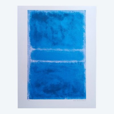 Magnifique lithographie de Mark Rothko à édition limitée des années 1980