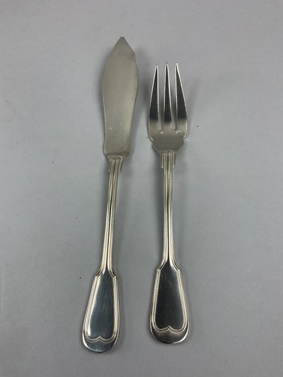 24 couverts à poisson modèle au filet ERCUIS 