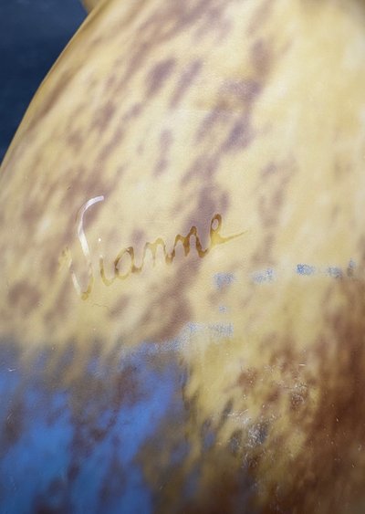 PÂTE DE VERRE VASE