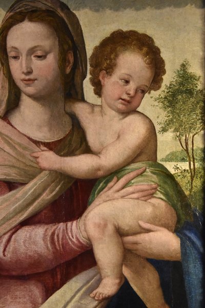 Madonna And Child, 16th-century Tuscan (florentine) School