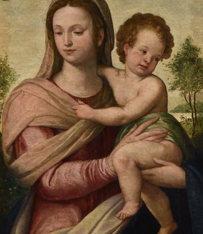 Madonna And Child, 16th-century Tuscan (florentine) School
