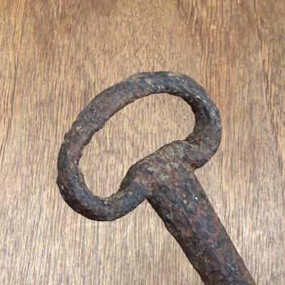 Clé Haute Époque en fer forgé