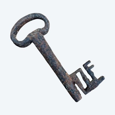Clé Haute Époque en fer forgé