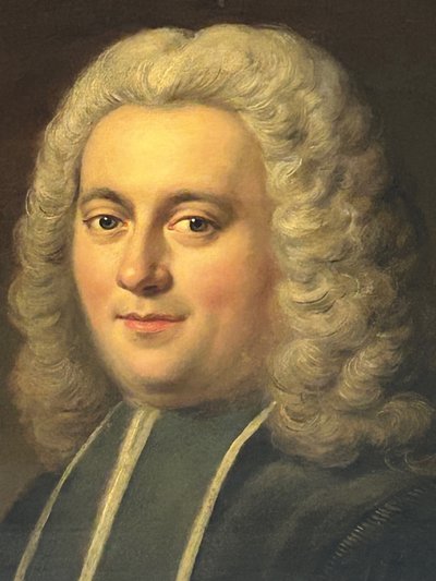 Ritratto di magistrato del XVIII secolo - olio su tela G M Crespi (1671-1748)