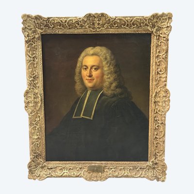 Ritratto di magistrato del XVIII secolo - olio su tela G M Crespi (1671-1748)