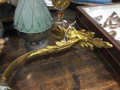 Wall lamp, Art Nouveau tulip