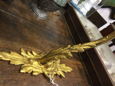 Wall lamp, Art Nouveau tulip