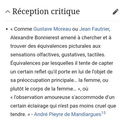 Alexandre BONNIER 1932/1992