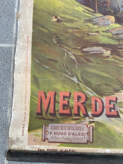 Hugo d'Alesi - Le Mont Blanc Mer de Glace Framed Travel Poster Circa 1890