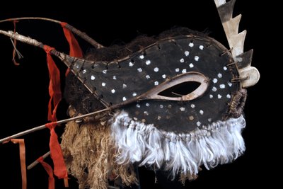 Masque de Danse, Papouasie Nouvelle Guinée, Art Premier, Art Océanien, îles Tabar, 85 cm