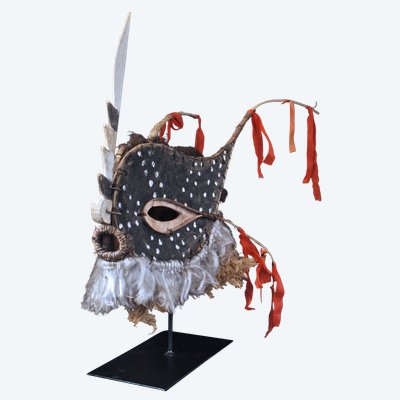 Masque de Danse, Papouasie Nouvelle Guinée, Art Premier, Art Océanien, îles Tabar, 85 cm