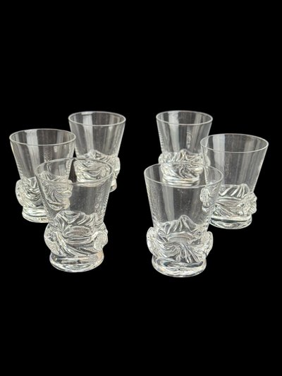 Daum Nancy - Bicchiere da liquore, modello Sorcy