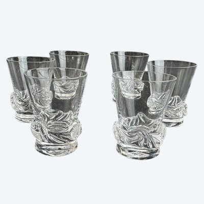Daum Nancy - Bicchiere da liquore, modello Sorcy