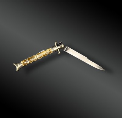 Châtellerault-type folding KNIFE - France - Circa 1900