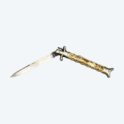Châtellerault-type folding KNIFE - France - Circa 1900