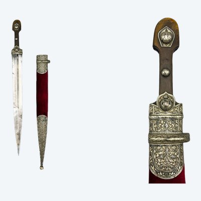 KNIFE called Kindjal - Caucasus, North Dagestan - 19th century