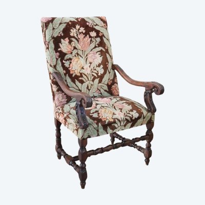 Antique Walnut Armchair, 18th Century Special Price