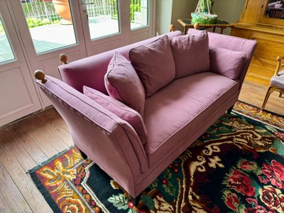 Restored American Baker sofa