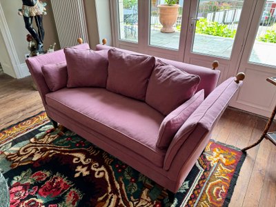 Restored American Baker sofa