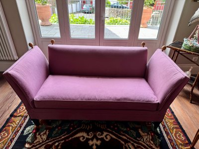 Restored American Baker sofa
