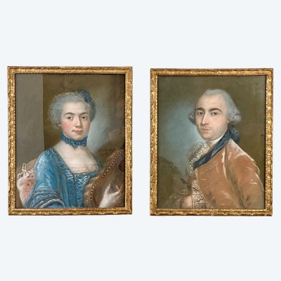 Paar Porträts XVIII von Jacques Delorge