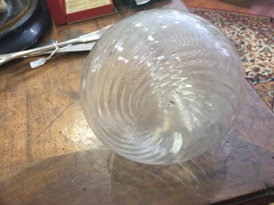 Carafe à hélice XIXe 