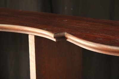 Bedeutendes Bücherregal aus Eiche, Louis XV, wiederverwendet aus dem 18. Jahrhundert