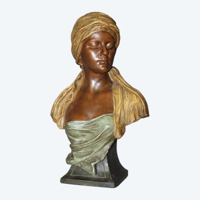 Giovane orientalista di Goldscheider circa 1900