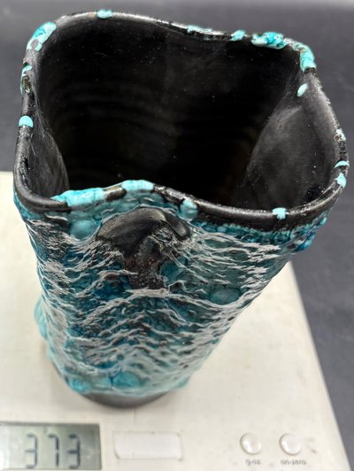 Vaso in terracotta smaltata