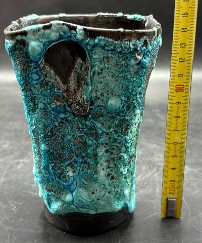 Vaso in terracotta smaltata