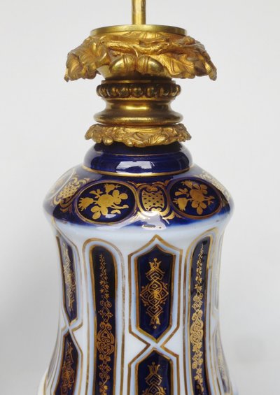 Bayeux porcelain lamps.