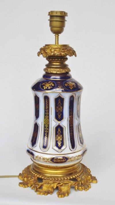 Bayeux porcelain lamps.