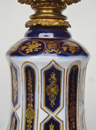 Bayeux porcelain lamps.